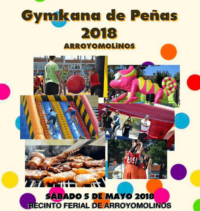 Arroyomolinos celebra la Gymkana de Peñas el próximo 5 de mayo