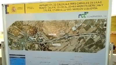 El peaje de la R-5 será gratuito de 7 a 11 h mientras duren las obras de la A-5