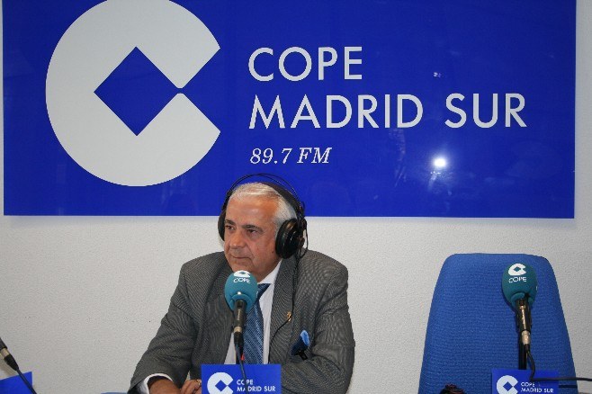 Entrevista al Alcalde de Arroyomolinos, Carlos Ruipérez, en Cope Madrid Sur sobre la situación de las torres de alta tensión