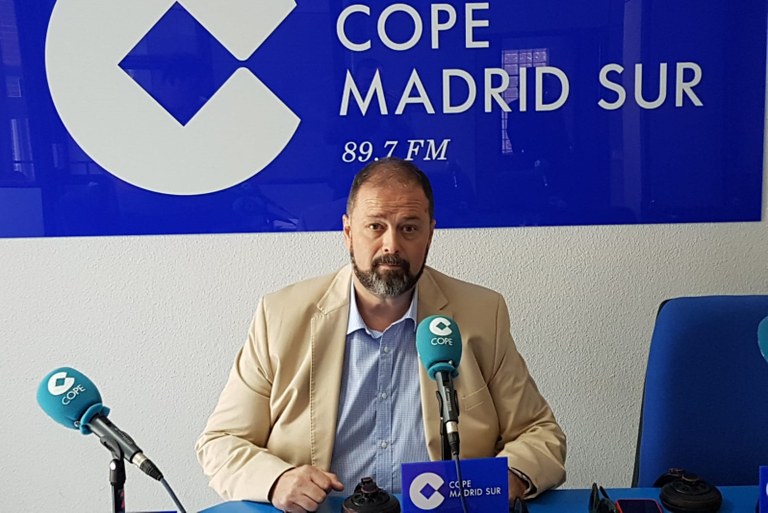 Entrevista al Alcalde de Arroyomolinos, Andrés Martínez, en Cope Madrid Sur para tratar la actualidad del curso político y diferentes proyectos de presente y futuro de la ciudad
