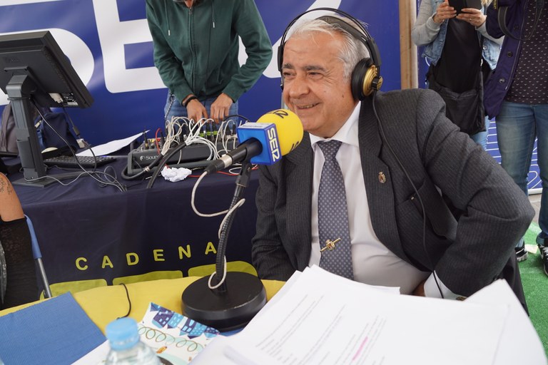 Entrevista al Alcalde de Arroyomolinos, Carlos Ruipérez, en Ser Madrid Oeste sobre las Fiestas del Corpus y la actualidad de Arroyomolinos