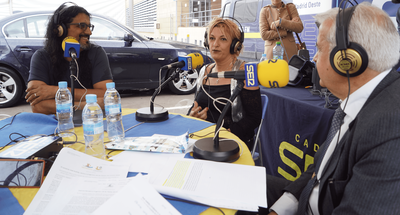 Hoy por Hoy Madrid Oeste entrevistó al Pregonero de las Fiestas José Andrëa, una representante de las Peñas, Anabel Serrano y al Alcalde de Arroyomolinos, Carlos Ruipérez