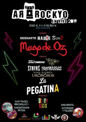  La Pegatina y Mägo de Oz encabezan el cartel de la IV edición del Festival Arrockyo en Vivo