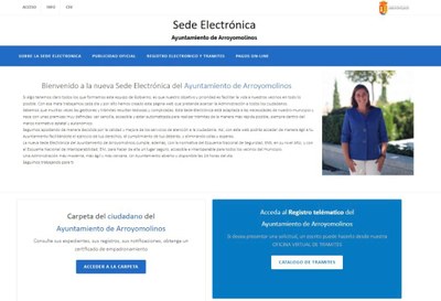 El Ayuntamiento de Arroyomolinos implanta su nueva Sede Electrónica: más accesible, más segura y con un nuevo diseño