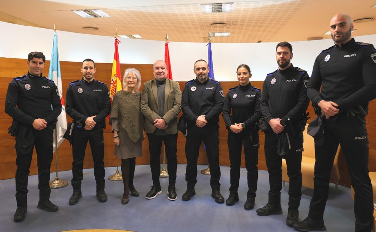 Arroyomolinos incorpora otros cinco agentes a la plantilla de la Policía Local