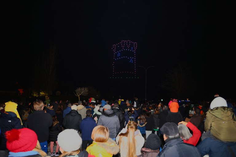 Arroyomolinos proyecta en la noche del 4 de enero un espectáculo de luces con 120 drones