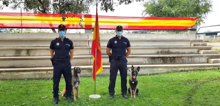 En el primer mes de trabajo de la Unidad Canina de la Policía Local se han realizado casi 2 propuestas de sanción al día por tenencia de sustancias estupefacientes 