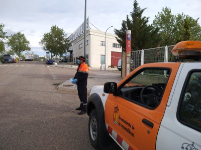 Los voluntarios de Protección Civil de Arroyomolinos prestaron una media de casi 20 horas al día de servicios al municipio durante el año 2020