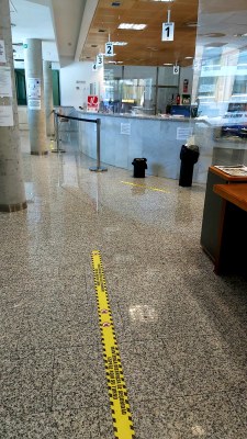 Cámaras termográficas, mamparas protectoras, alfombrillas o dispensadores de gel, medidas del Ayuntamiento para la reapertura de sus dependencias con seguridad