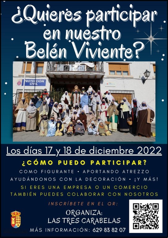 ARROYOMOLINOS CONTARÁ CON SU TRADICIONAL BELÉN VIVIENTE LOS DÍAS 17 Y 18 DICIEMBRE