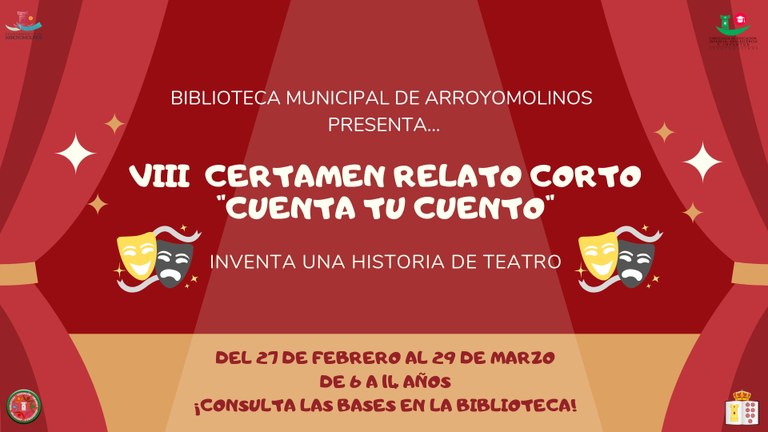 Con el teatro “Cuenta tu Cuento” en Arroyomolinos