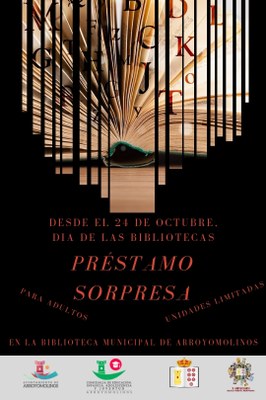 Desde el 24 de octubre déjate sorprender en la Biblioteca Municipal de Arroyomolinos