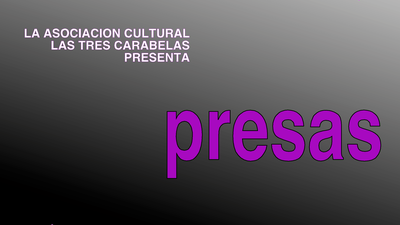  La Asociación de Teatro Las Tres Carabelas estrena “Presas” en Arroyomolinos