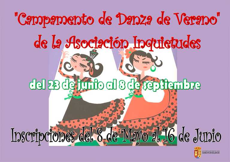 Inscripciones para el campamento de verano de la Asociación Inquietudes