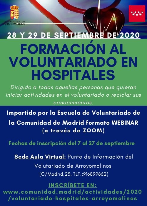 Formación en voluntariado en Arroyomolinos