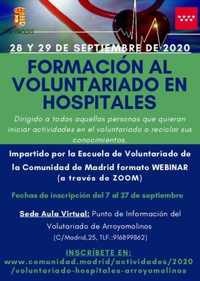 Formación en voluntariado en Arroyomolinos