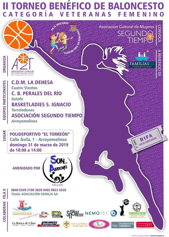 Baloncesto solidario en Arroyomolinos con la Asociación “Segundo Tiempo”