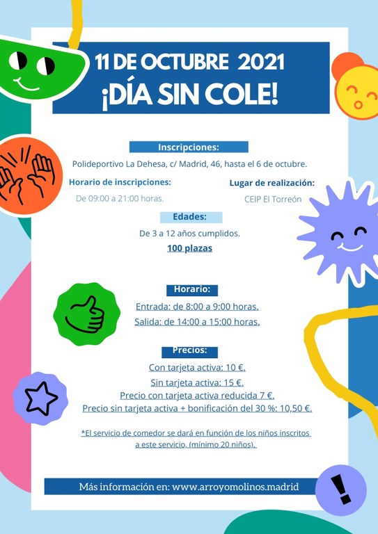 Campamentos días sin cole