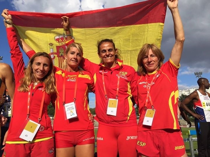Ángeles Guerra consigue dos bronces y dos récord de España de veteranos