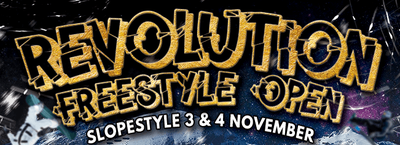 La Revolution Freestyle Open tendrá lugar en Madrid Snow Zone de Arroyomolinos el 3 y 4 de noviembre