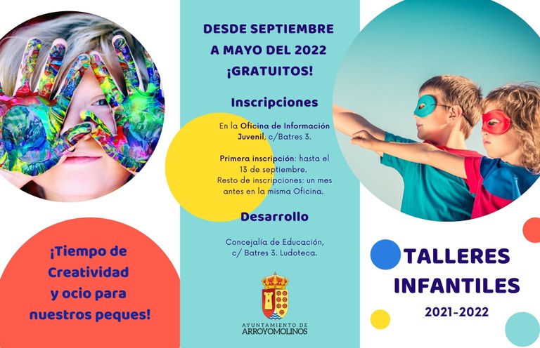 Nueva programación, curso 2021-22, para los más pequeños del municipio‼️