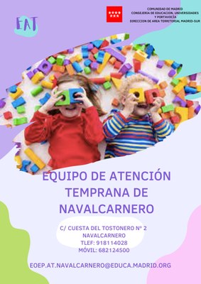 Nuevo curso de Atención Temprana para los más pequeños de #Arroyomolinos, entre 0 y 6 años.