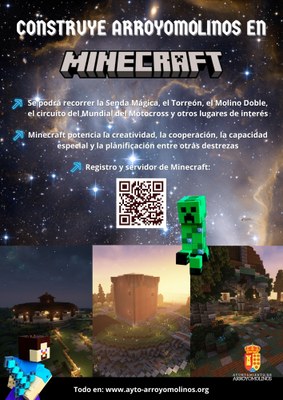 Arroyomolinos se construye en Minecraft 