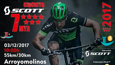 El Circuito SCOTT 7 Estrellas de MTB finaliza en Arroyomolinos este fin de semana.  