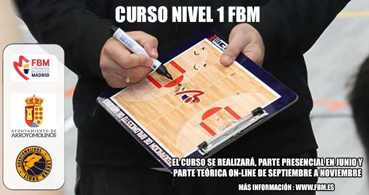 Convenio con el Arroyo Lions Basket para curso de entrenador nivel 1