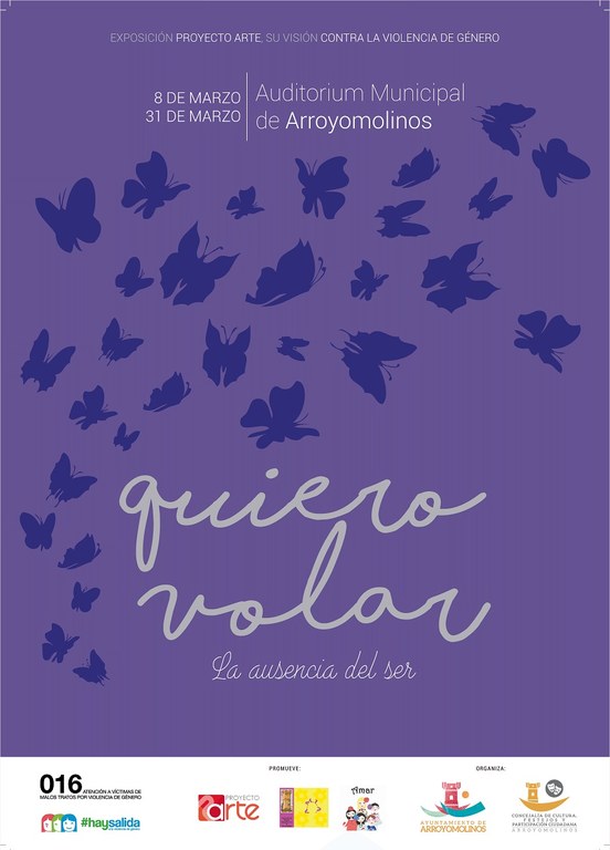 Entre el 8 y el 31 de marzo tendremos en el Auditorio la exposición “Quiero Volar” 