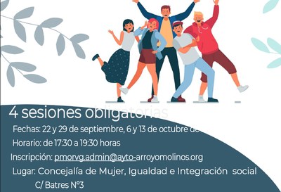 El Ayuntamiento de Arroyomolinos y el PMORVG te invitan al taller formativo para madres y padres: En familia: educar para la vida