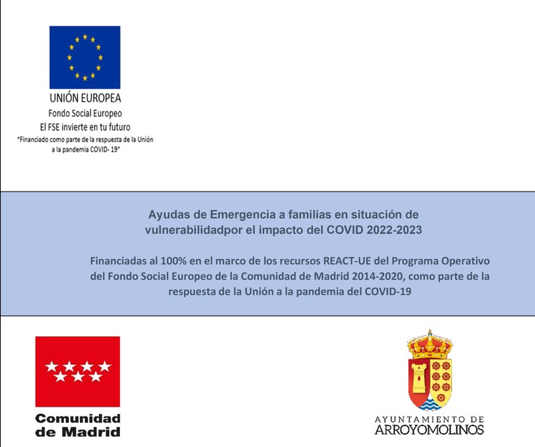 Ayudas de Emergencia a familias en situación de vulnerabilidad por el impacto del COVID 2022-2023
