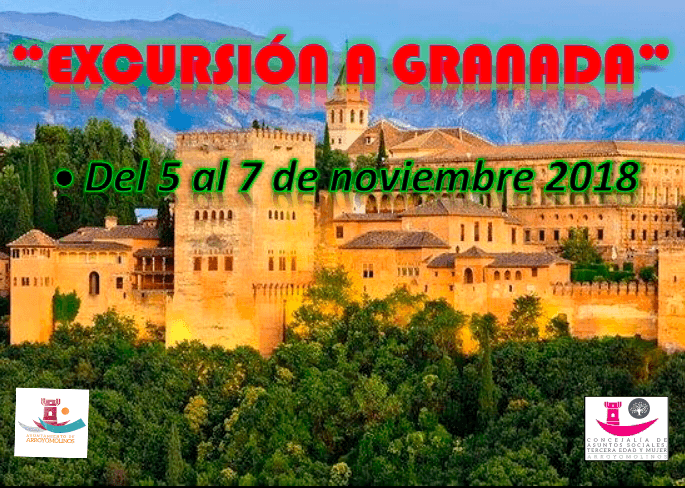 Los mayores arroyomolinenses visitarán Granada el próximo mes de noviembre