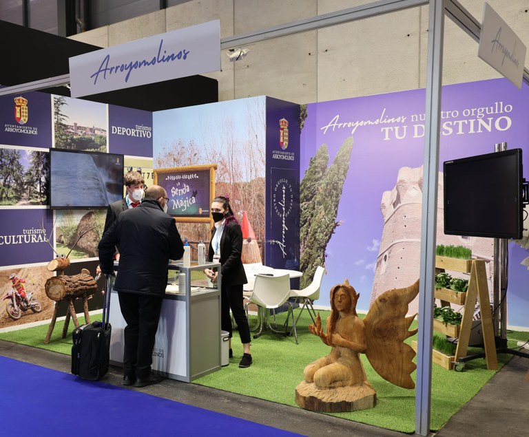 Arroyomolinos muestra su potencial turístico en FITUR 2022 con la Senda Mágica como aliciente