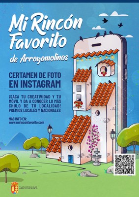 El Ayuntamiento de Arroyomolinos presenta el certamen “Mi rincón favorito de Arroyomolinos”, que invita a la ciudadanía a subir fotografías a la red social Instagram
