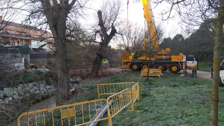 El Ayuntamiento de Arroyomolinos comienza las obras en el arroyo de la Arroyada