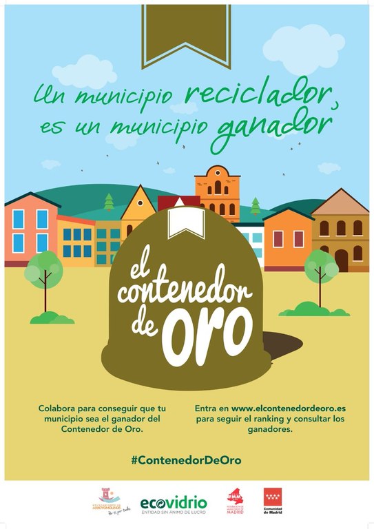 Arroyomolinos se une a la campaña “El Contenedor de Oro” de Ecovidrio