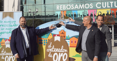 El Ayuntamiento de Arroyomolinos y Ecovidrio impulsan el reciclaje de vidrio con “El Contenedor de Oro” 