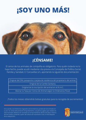 Información de Alta censo animal y licencia PPP