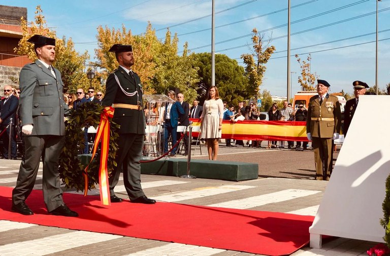 Arroyomolinos festeja el día de la Fiesta Nacional y de la Virgen del Pilar 