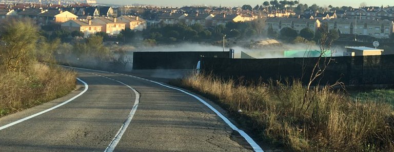 Iniciados los trabajos para mejorar la visibilidad en la Ctra. Cotorrendondo-Montebatres