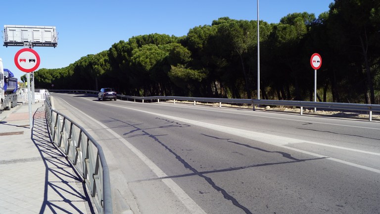 Dirección General de Carreteras da viabilidad a la instalación de un paso de peatones con semáforos en la M-413