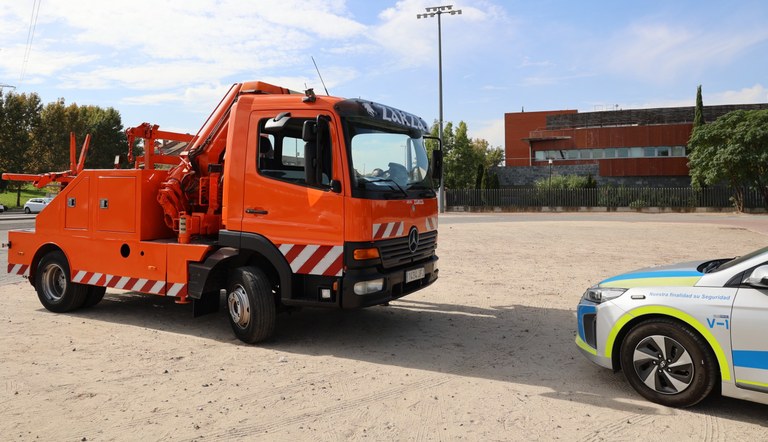Entra en funcionamiento la grúa de Arroyomolinos con un servicio 24 horas