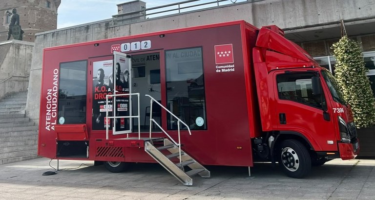 La Comunidad de Madrid traslada a Arroyomolinos su oficina móvil de atención al ciudadano