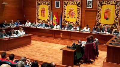 El 15 de febrero a las 11:00h., Pleno extraordinario del Ayuntamiento