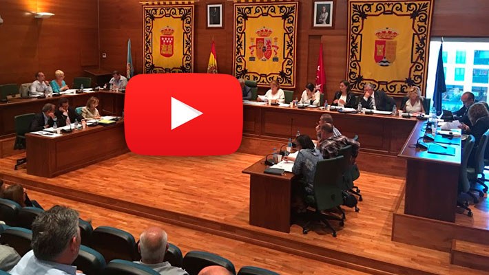 [DIRECTO 11:00h.] Pleno Ordinario del Ayuntamiento de Arroyomolinos